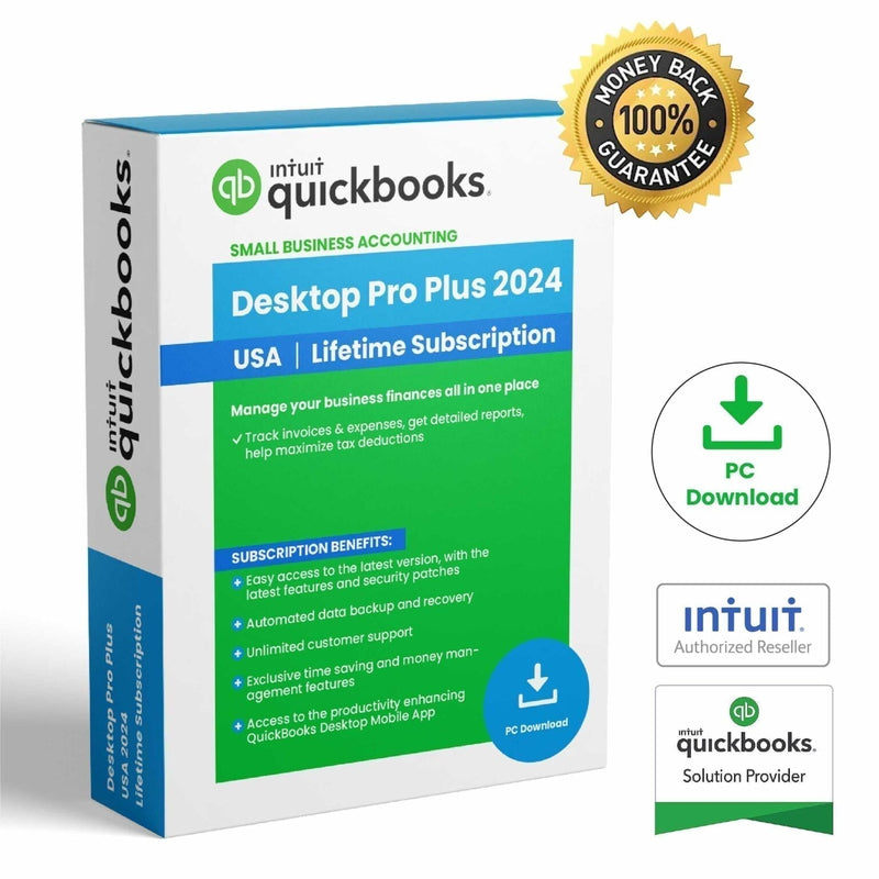 QuickBooks Desktop Pro Plus 2024 ( No Subscription)