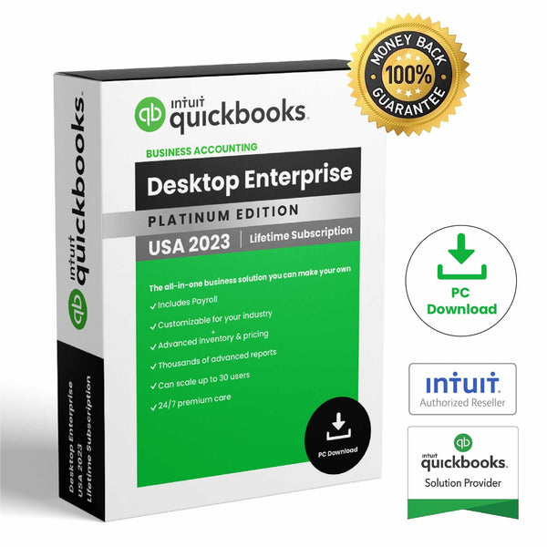 QuickBooks Desktop Enterprise 2024 No-Subscription