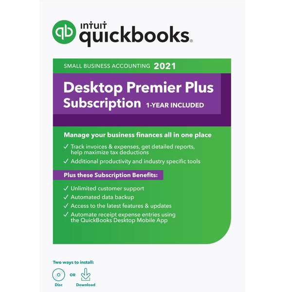 Quickbooks Desktop Premier Plus 2021 | US VERSION |