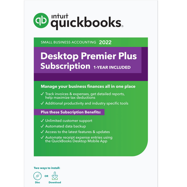 Quickbooks Desktop Premier Plus 2022 | Lifetime | US VERSION |